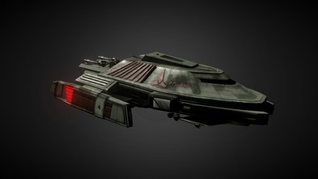 Mevak Shuttle 3D Model