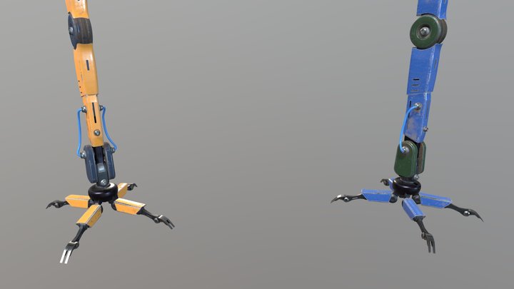 Robot legs game asset props mecha something