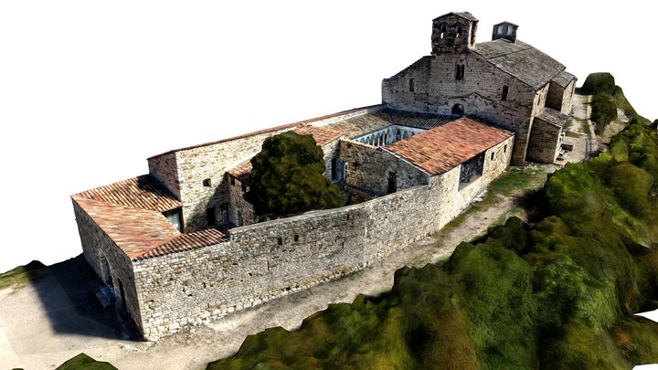 Model 3D Col·legiata de Mur 3D Model