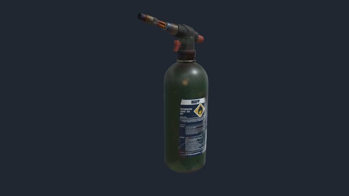 Blowtorch 3D Model