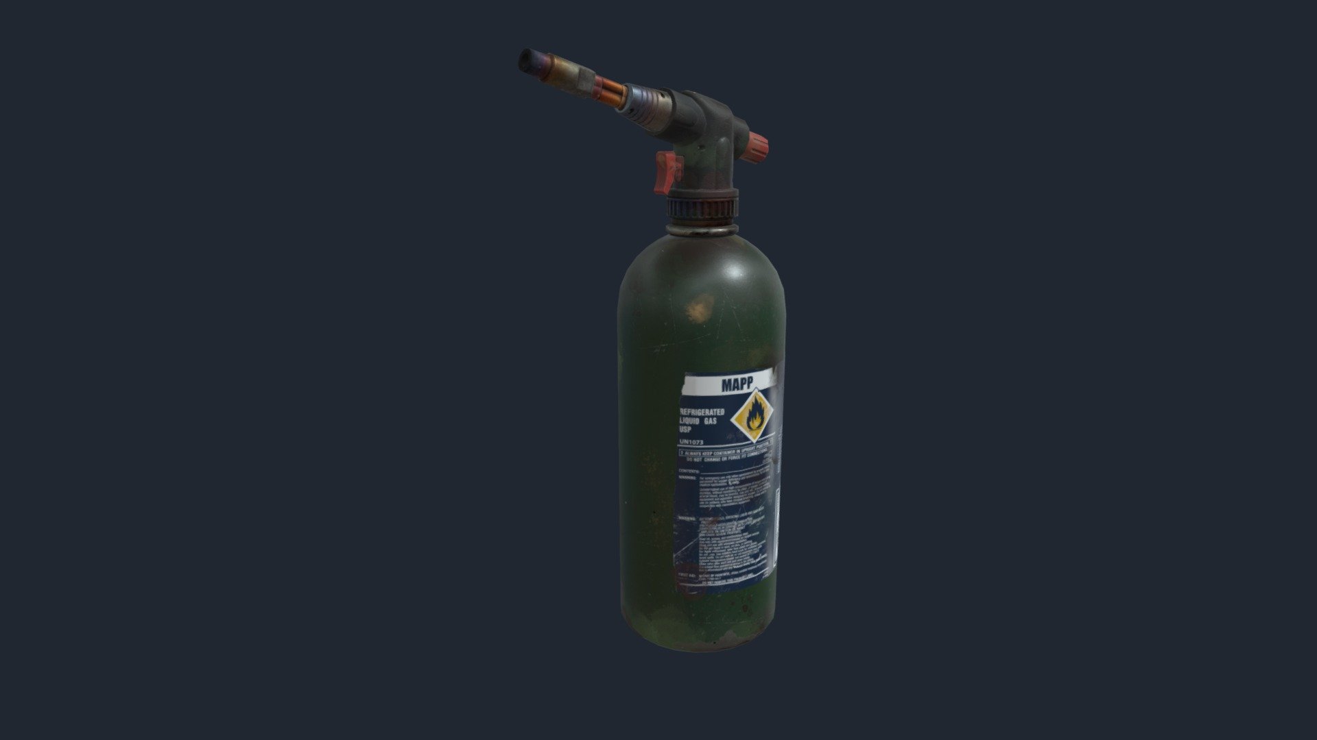 Blowtorch - 3D model by ufo.mesh [24ae649] - Sketchfab