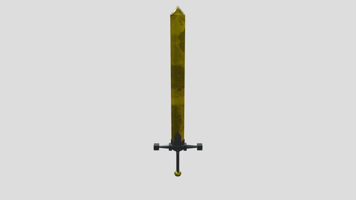 fantasy weapon 3D model 3D Model