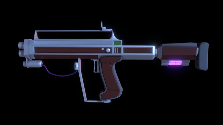Energy Bullpup - WIP 3D Model