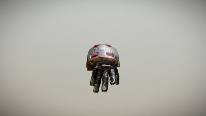 Hands With Slider 3D Model