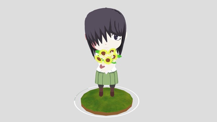 Hanako chibi 3D Model