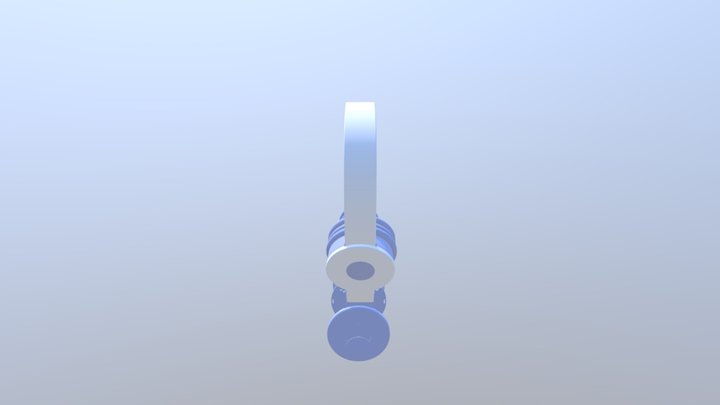 Xplod view on Headphones 3D Model