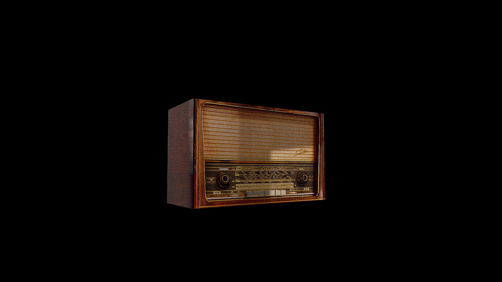 RADIO - Download Free 3D model by rave-games (@MaxWendt) [24b137d ...