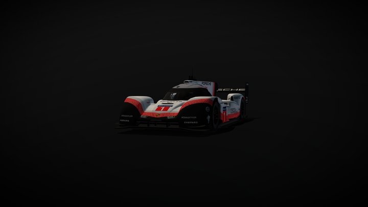 Porsche 919 Hybrid Evo 3D Model