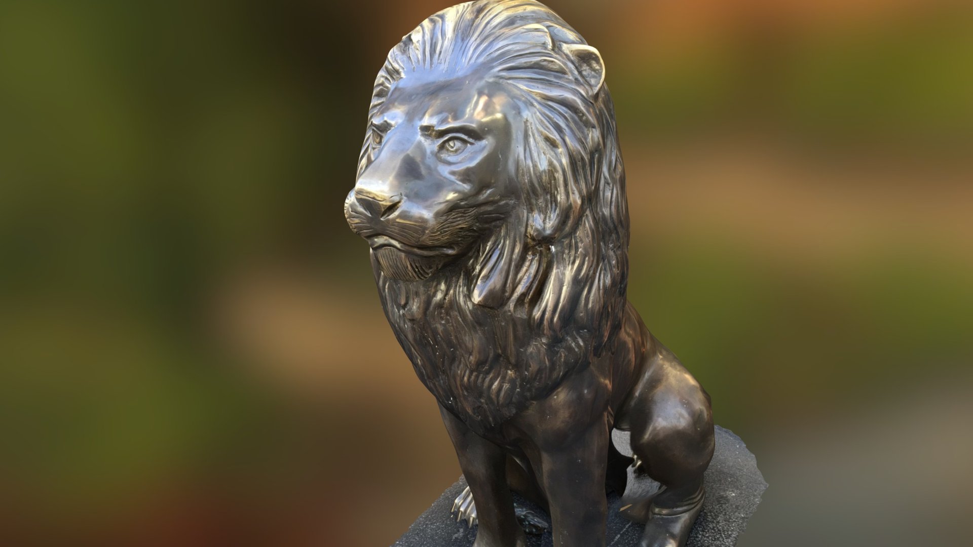 Redo of Brass Lion found in Chinatown