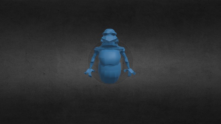 Animated Ghost 3D Model