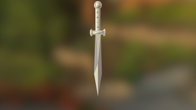 A Nice Dagger 3D Model