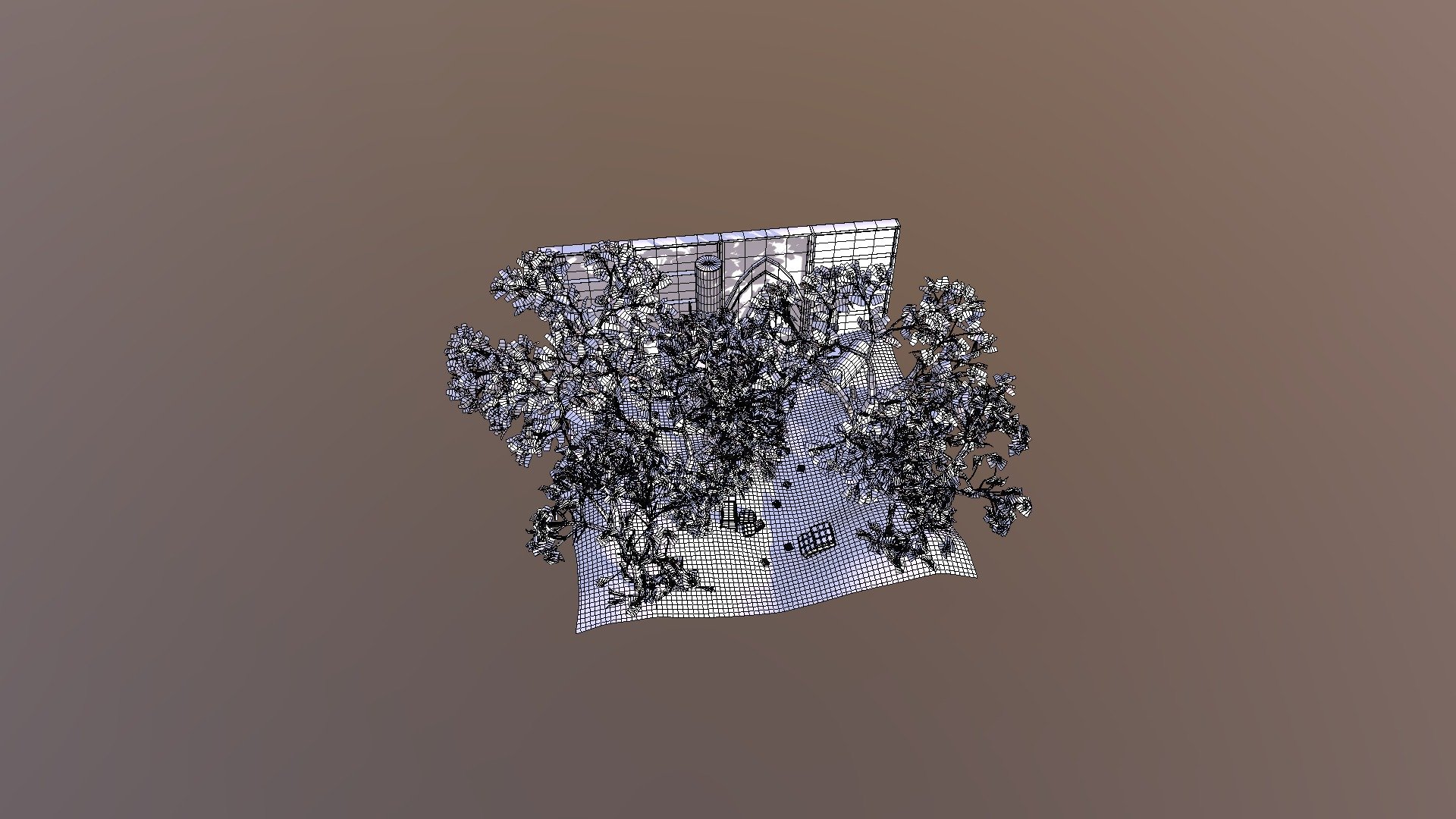 3D Environment Exterior Wireframe Model (3EM)