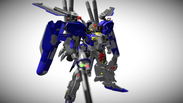 MSA-0011［Ext］ Ex-S Gundam 3D Model