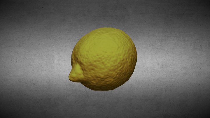 3D Lemon 3D Model