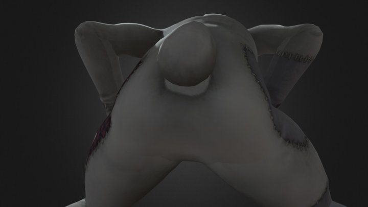 Vanny Twerk Dance 3D Model