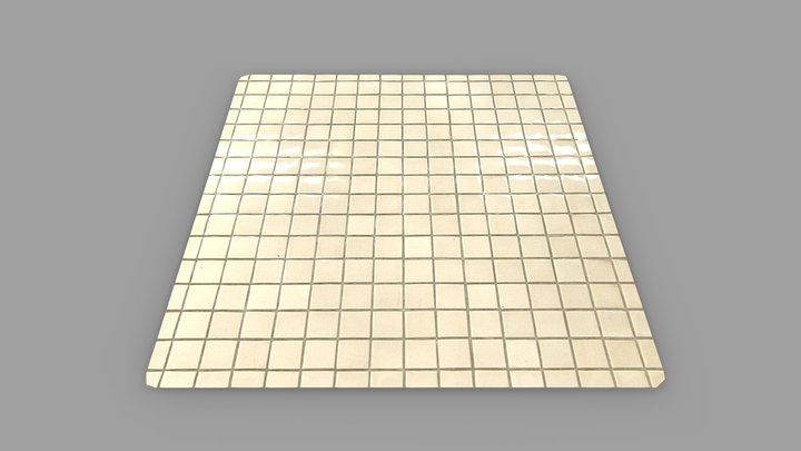 Bathroom Tile Color 3D Scan