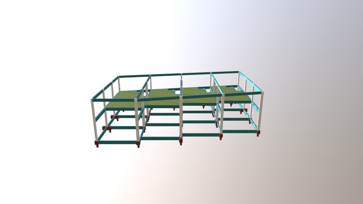 Sala Comercial 3D Model