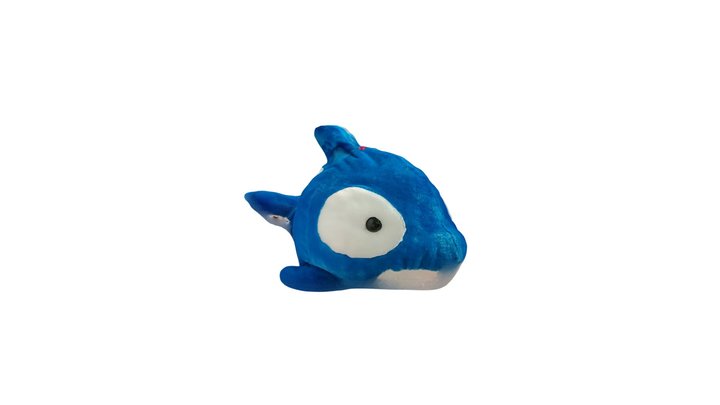 3D Fish Stuffed Animal 3D Model