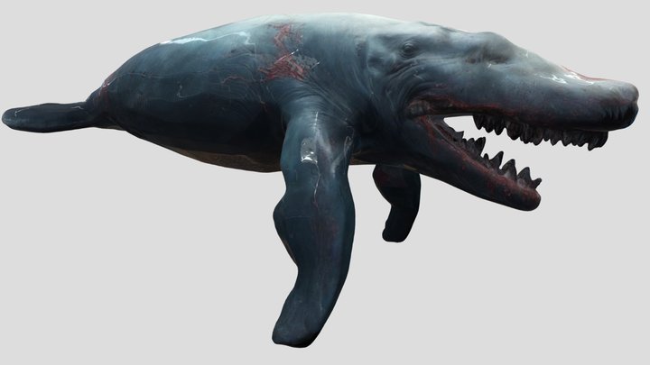 Umbrathal - monster whale – Kostenloses 3D-Modell STL