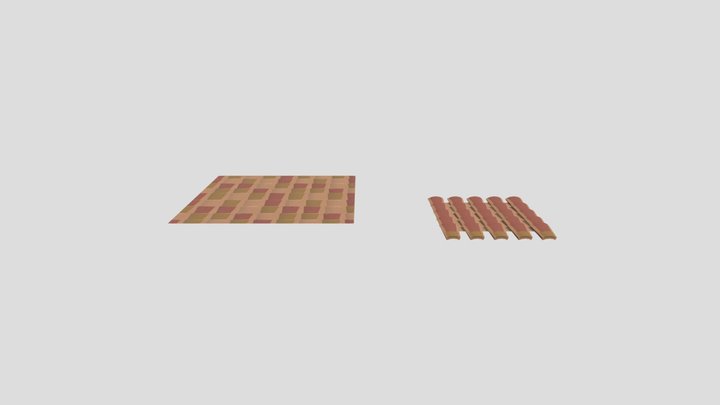 Normal and color diffuse 3D Model