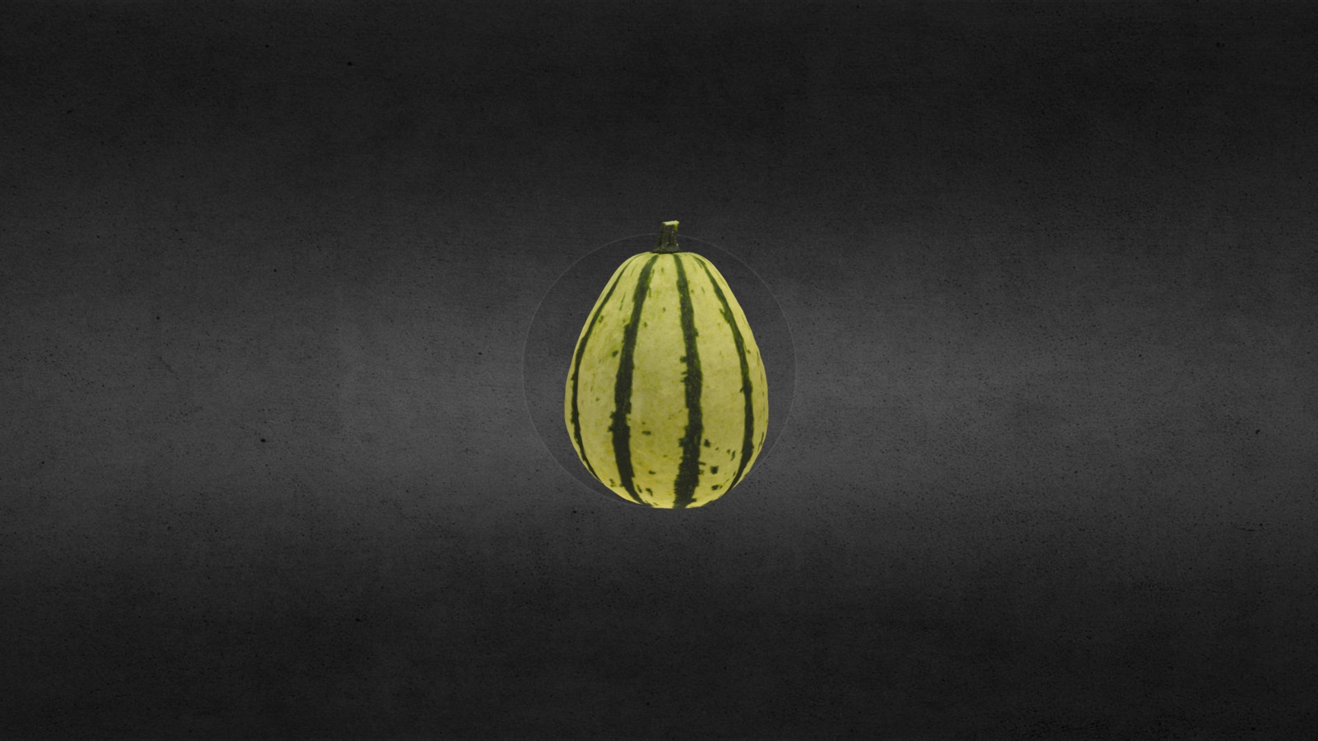 3D model Pumpkin 2 High resolution - This is a 3D model of the Pumpkin 2 High resolution. The 3D model is about a yellow and black logo.