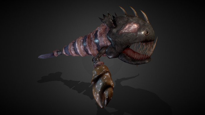 Chimera Robot Animation 3D Model