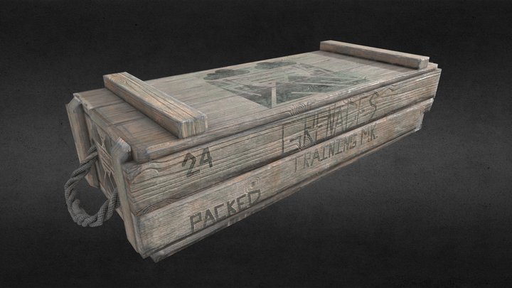 Ammo Crate 3D Model