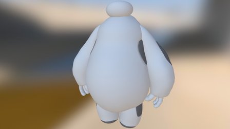 大白_杯麵 3D Model