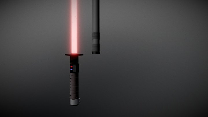 katana saber 3D Model