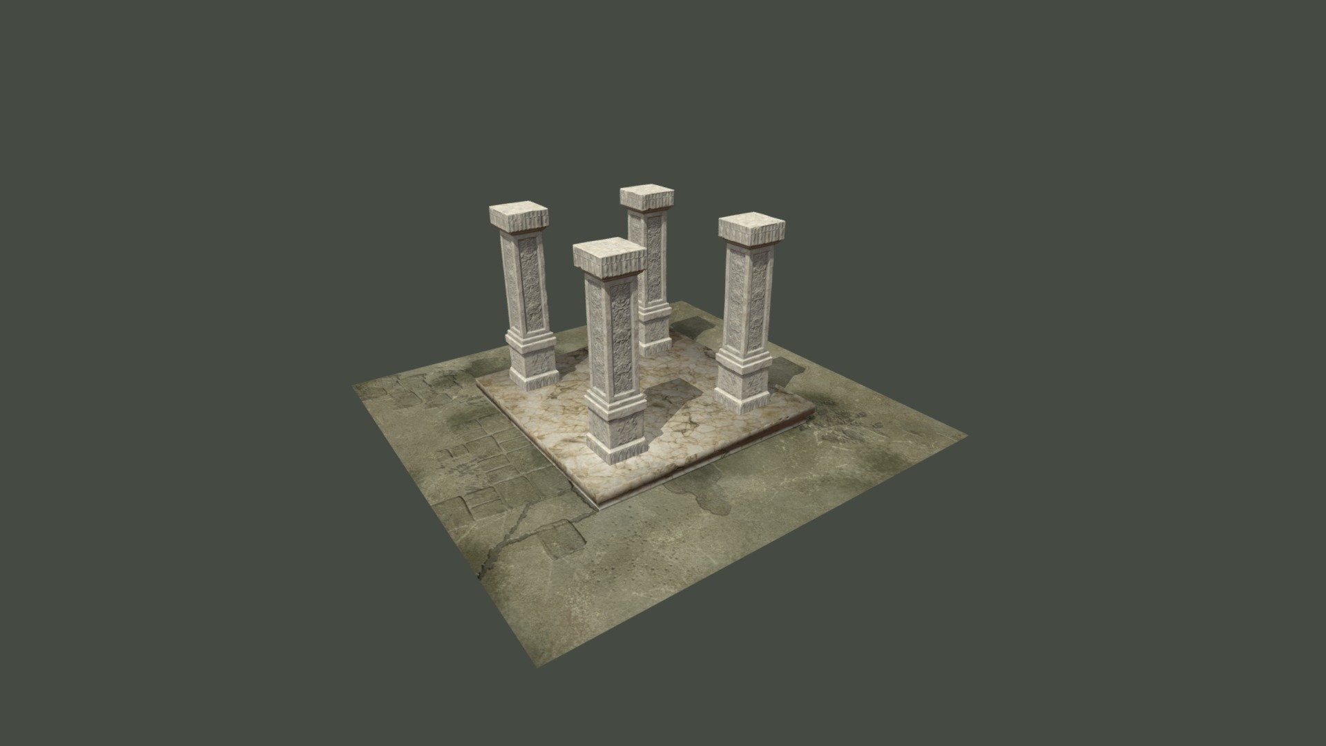 Quadra Pillar Scene
