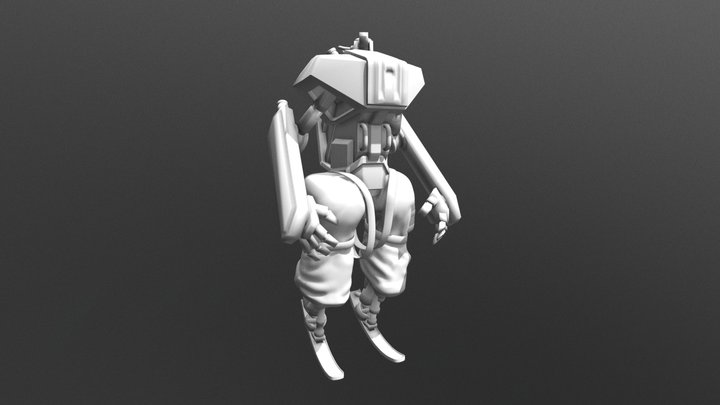 Worker Unit 3D Model