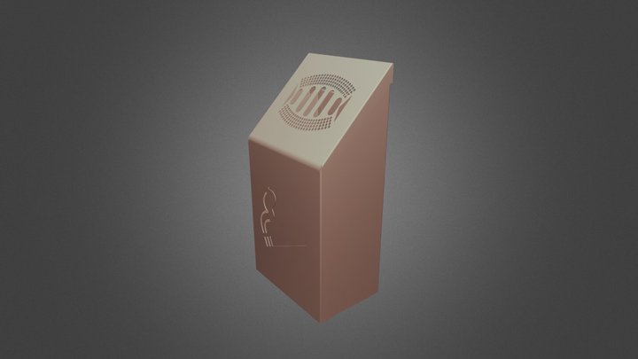 Cigarette Bin 3D Model