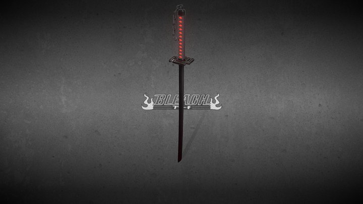 Bankai : Tensa Zangetsu - BLEACH 3D Model