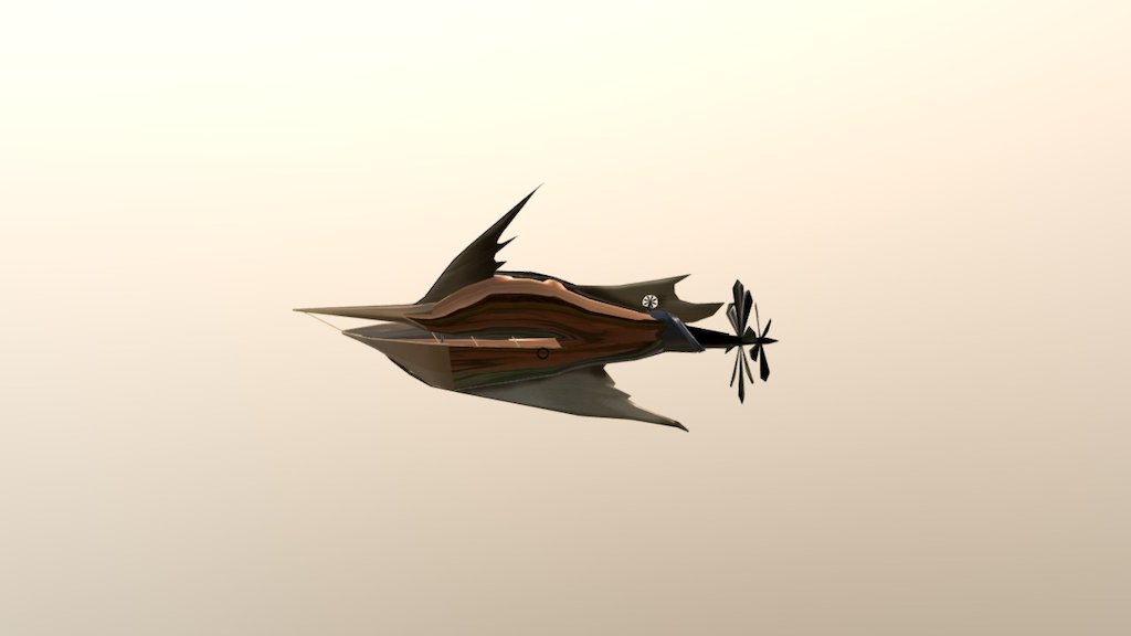Ship steampunk - 3D model by Gaston (@gaston-blanco) [24be571] - Sketchfab