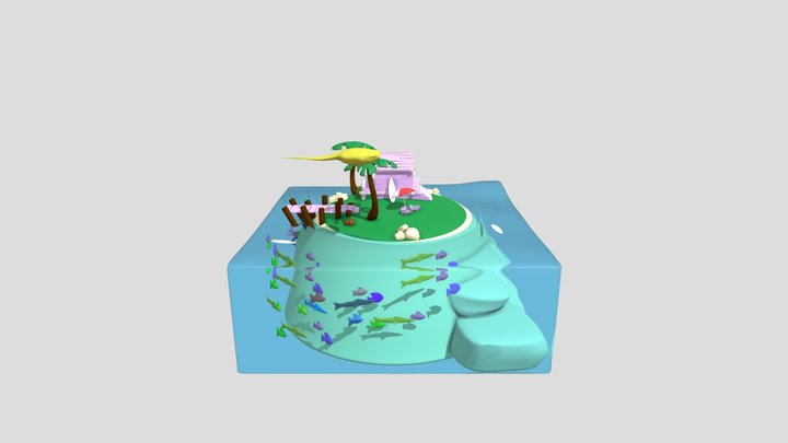 Diorama 3D Model