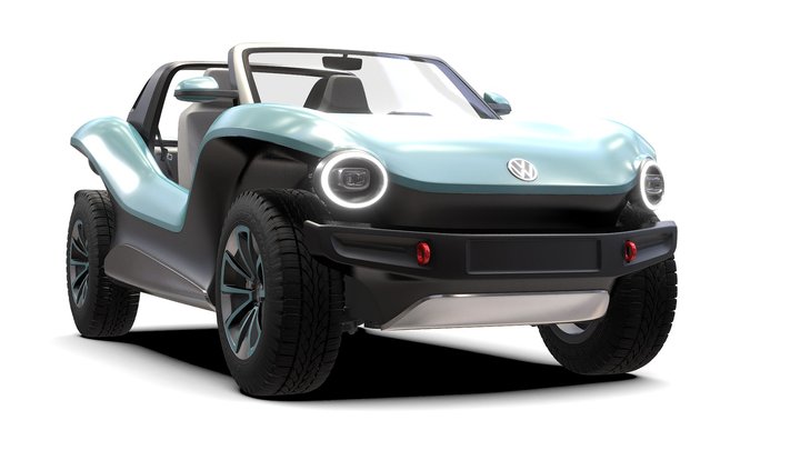 Volkswagen ID Buggy 2020 3D Model