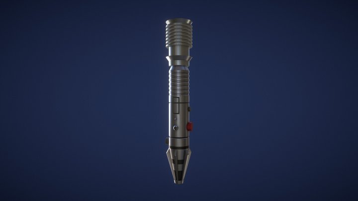 Ploo Koon Lightsaber 3D Model
