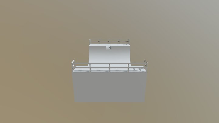 Half-Pipe Model 3D Model