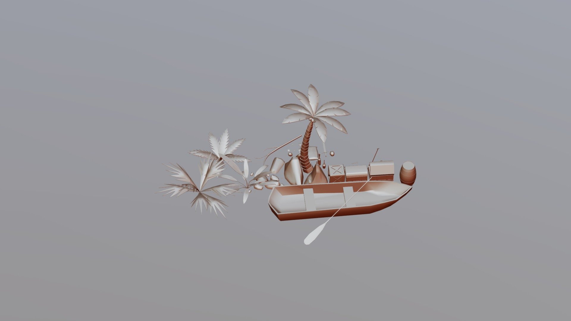 Pirates low ploly assets