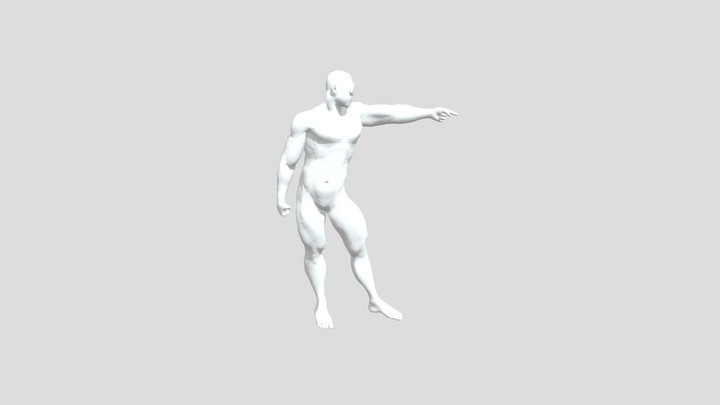 Buff Crewmate 3D Model