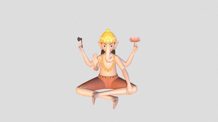 Ganesha 3D Model