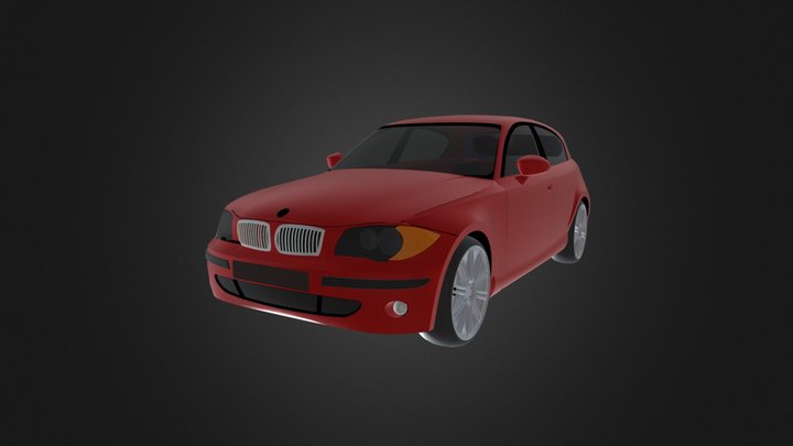BMW Serie 1 – Kostenloses 3D-Modell STL