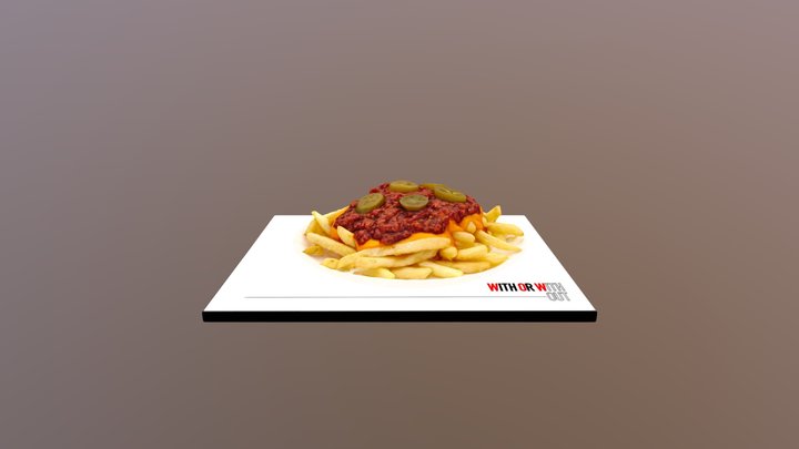 Fries 26 3D Model