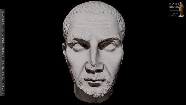 3D rendering of Roman Male