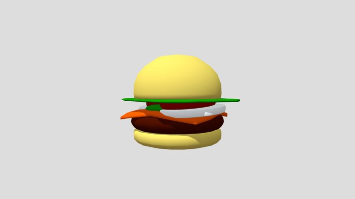 Красбургер 3D Model