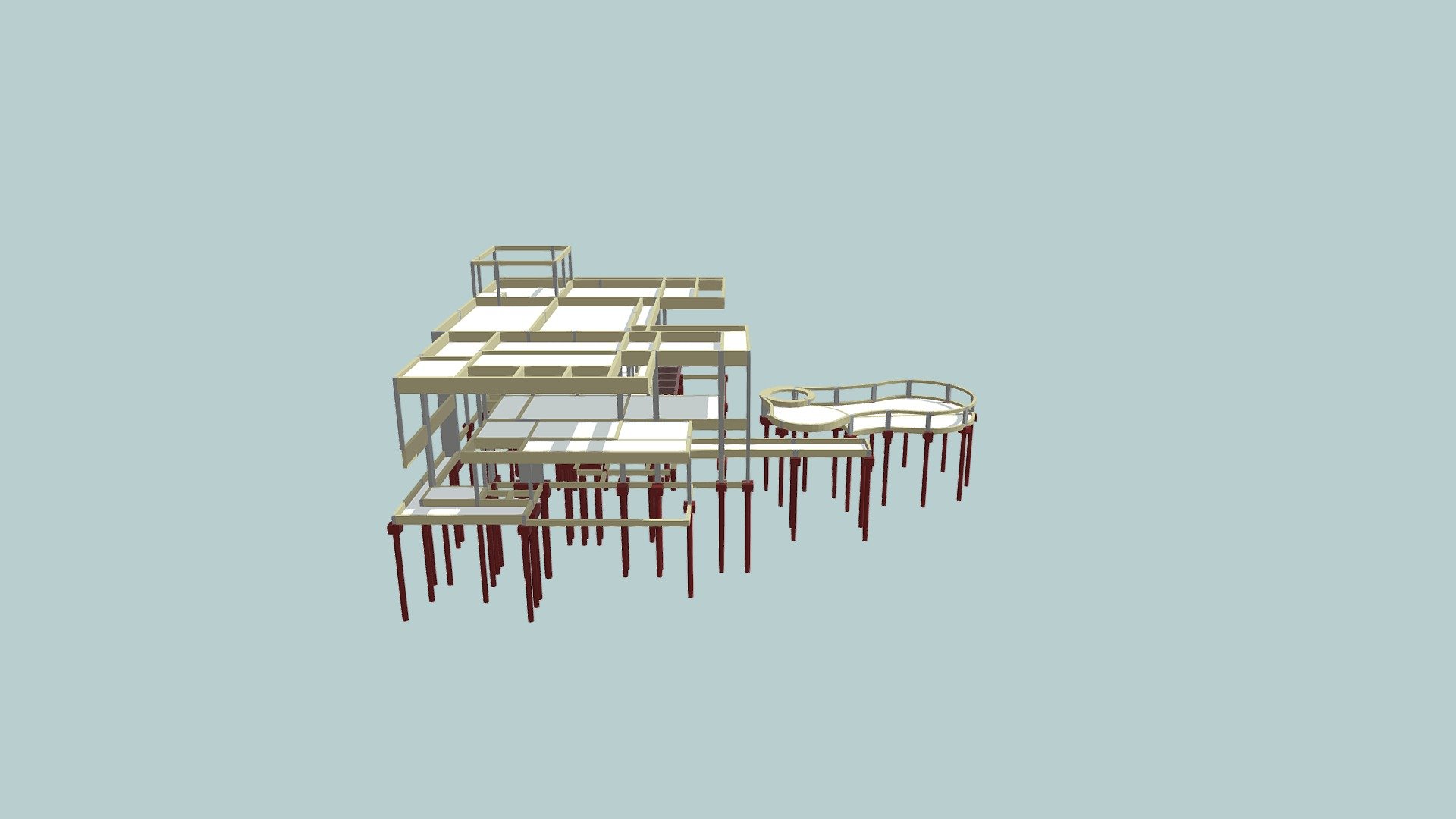 3D Estrutura Fabiana
