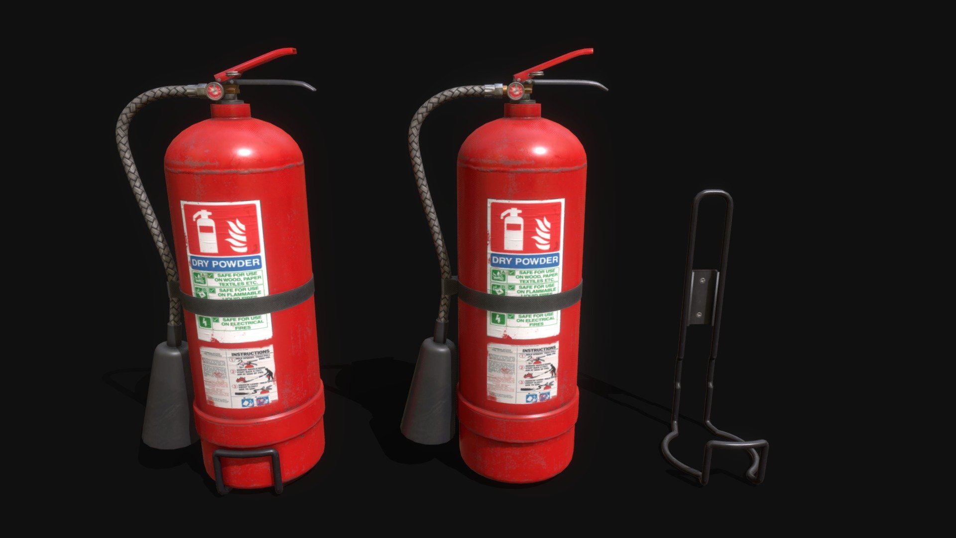 Fire Extinguisher - 3D model by 3ddominator (@roughdominator) [24c5854 ...