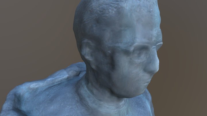 Estátua António Ferreira Gomes 3D Model