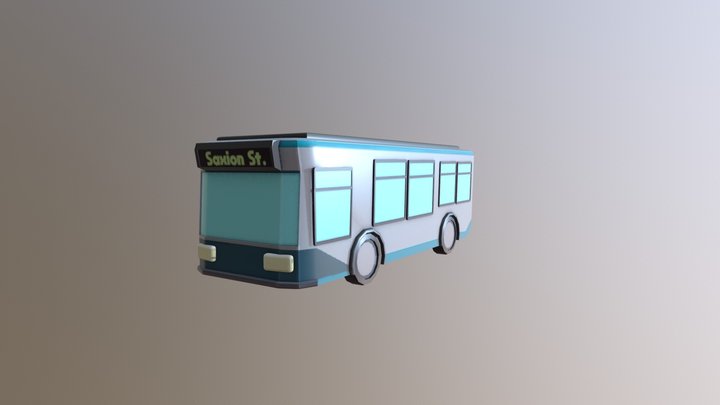 Project Exposure - Bus 3D Model