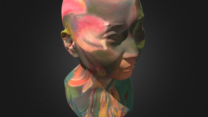 Self-portrait, "Life sees itself 15-02" 3D Model